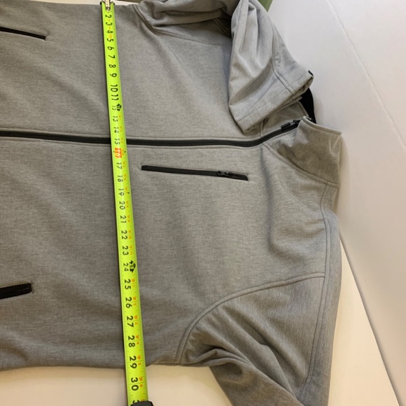 Men’s Iceberg Outerwear Thermal gray fleece lined full zip winter snow ski - Picture 10 of 14